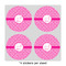 Square Weave 4" Multipurpose Round Labels - Sheet