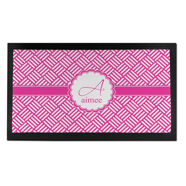 Custom Square Weave Bar Mat - Small (Personalized)