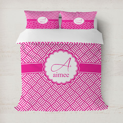 Square Weave Duvet Cover (Personalized)