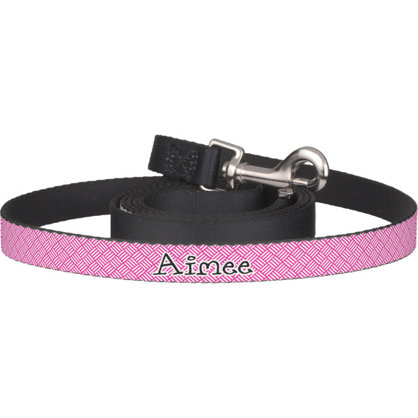 Custom Square Weave Dog Leash (Personalized)