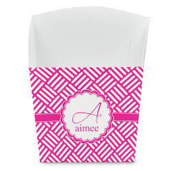 Square Weave French Fry Favor Boxes (Personalized)