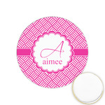 Square Weave Printed Cookie Topper - 1.25" (Personalized)