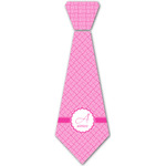 Square Weave Iron On Tie - 4 Sizes w/ Name and Initial