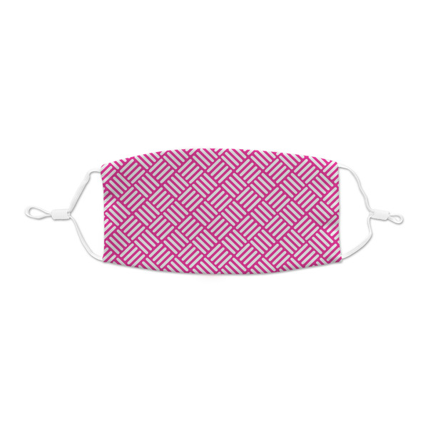 Custom Square Weave Kid's Cloth Face Mask - XSmall