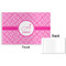 Square Weave Disposable Paper Placemat - Front & Back