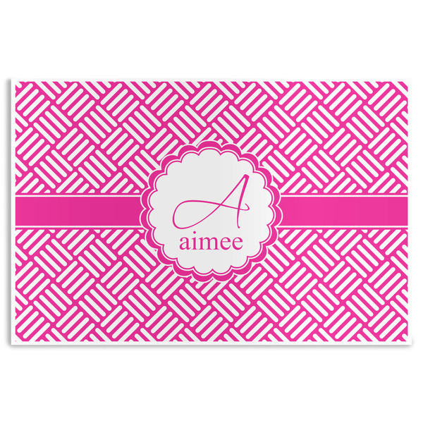 Custom Square Weave Disposable Paper Placemats (Personalized)