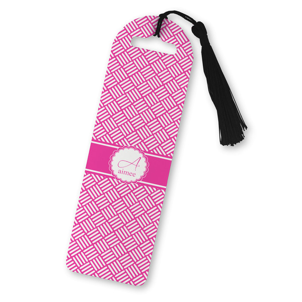 Custom Square Weave Plastic Bookmark (Personalized)