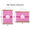 Square Weave Wall Hanging Tapestries - Parent/Sizing