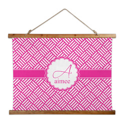 Square Weave Wall Hanging Tapestry - Wide (Personalized)