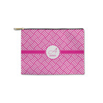 Square Weave Zipper Pouch - Small - 8.5"x6" (Personalized)