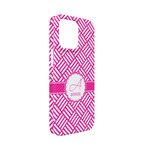 Square Weave iPhone Case - Plastic - iPhone 13 Mini (Personalized)