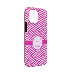 Square Weave iPhone Case - Rubber Lined - iPhone 13 Mini (Personalized)