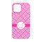 Square Weave iPhone 13 Pro Tough Case - Back