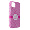 Square Weave iPhone 14 Plus Case - Angle