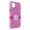 Square Weave iPhone 14 Plus Tough Case - Angle