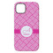 Square Weave iPhone 14 Plus Tough Case - Back