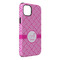 Square Weave iPhone 14 Pro Max Tough Case - Angle