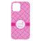 Square Weave iPhone 15 Plus Case - Back