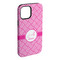 Square Weave iPhone 15 Plus Tough Case - Angle