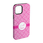 Square Weave iPhone Case - Rubber Lined - iPhone 15 Pro (Personalized)