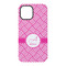 Square Weave iPhone 15 Pro Tough Case - Back