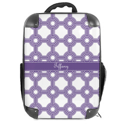 Connected Circles Hard Shell Backpack (Personalized)