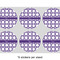 Connected Circles 3" Multipurpose Round Labels - Sheet