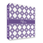 Connected Circles 3 Ring Binder - Full Wrap - 2" (Personalized)