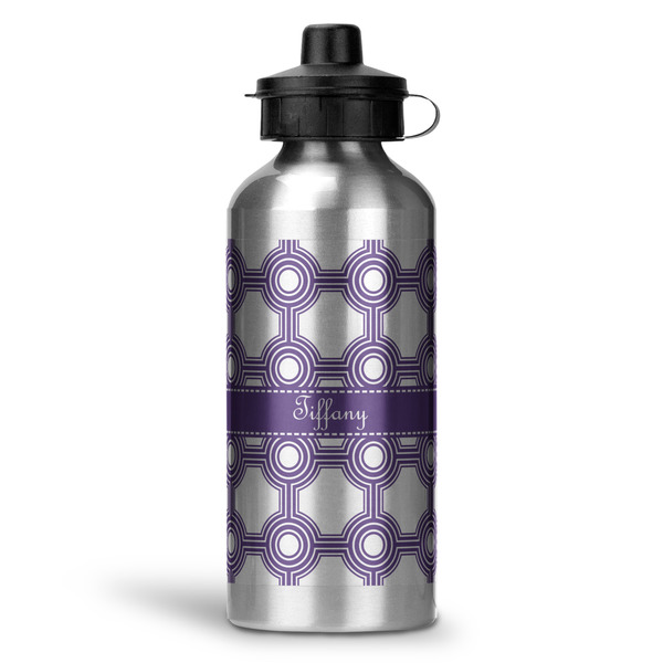 Custom Connected Circles Water Bottles - 20 oz - Aluminum (Personalized)