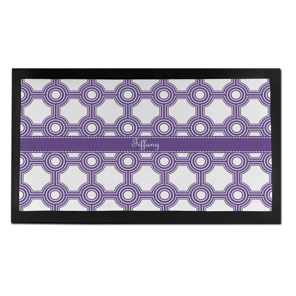 Custom Connected Circles Bar Mat - Small (Personalized)