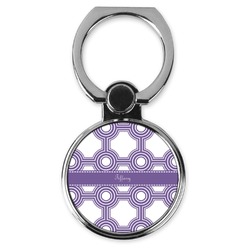 Connected Circles Cell Phone Ring Stand & Holder (Personalized)