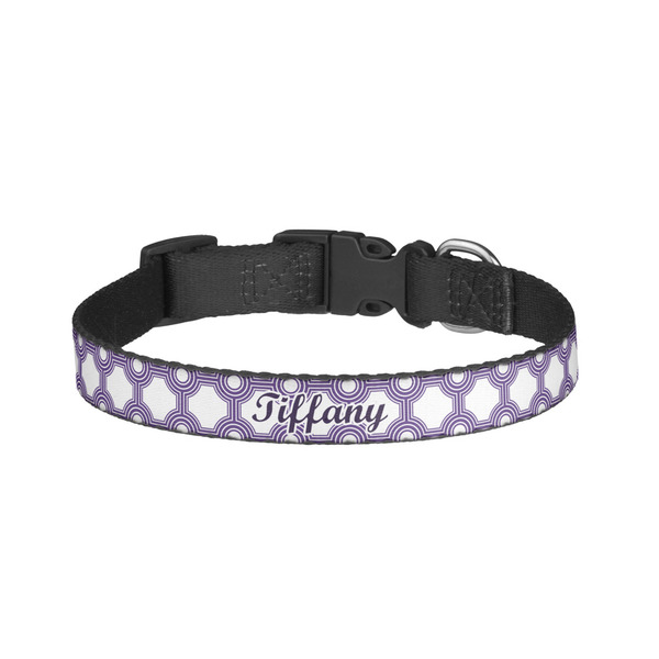 Custom Connected Circles Dog Collar - Small (Personalized)