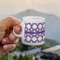 Connected Circles Espresso Cup - 3oz LIFESTYLE (new hand)