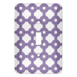 Connected Circles Light Switch Cover (Single Toggle)