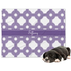 Connected Circles Dog Blanket (Personalized)