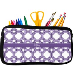 Connected Circles Neoprene Pencil Case (Personalized)