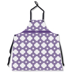 Connected Circles Apron Without Pockets w/ Name or Text