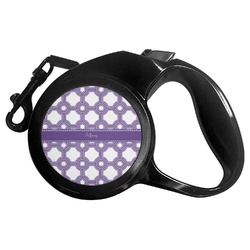 Connected Circles Retractable Dog Leash - Medium (Personalized)