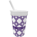 Connected Circles Sippy Cup with Straw (Personalized)