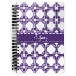 Connected Circles Spiral Notebook (Personalized)