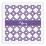 Connected Circles Paper Dinner Napkins (Personalized)