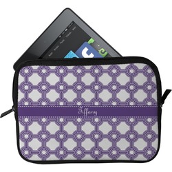 Connected Circles Tablet Case / Sleeve - Small (Personalized)
