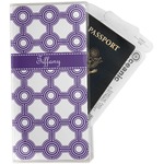 Connected Circles Travel Document Holder