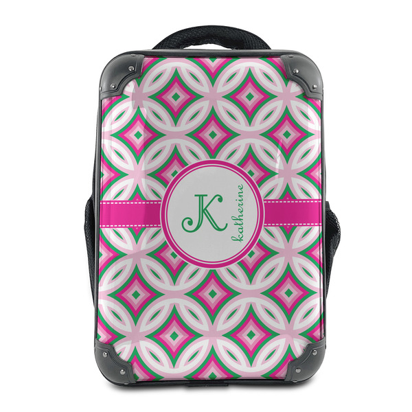 Custom Linked Circles & Diamonds 15" Hard Shell Backpack (Personalized)