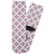 Linked Circles & Diamonds Adult Crew Socks - Single Pair - Front and Back