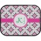 Linked Circles & Diamonds Back Seat Car Mat