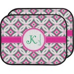 Linked Circles & Diamonds Car Floor Mats (Back Seat) (Personalized)