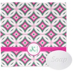 Linked Circles & Diamonds Washcloth (Personalized)