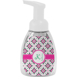 Linked Circles & Diamonds Foam Soap Bottle (Personalized)