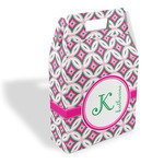 Linked Circles & Diamonds Gable Favor Box (Personalized)